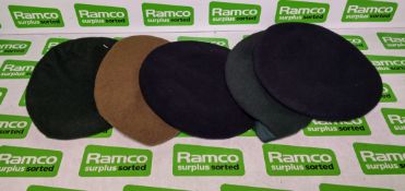 150x British Forces berets - mixed types - mixed sizes