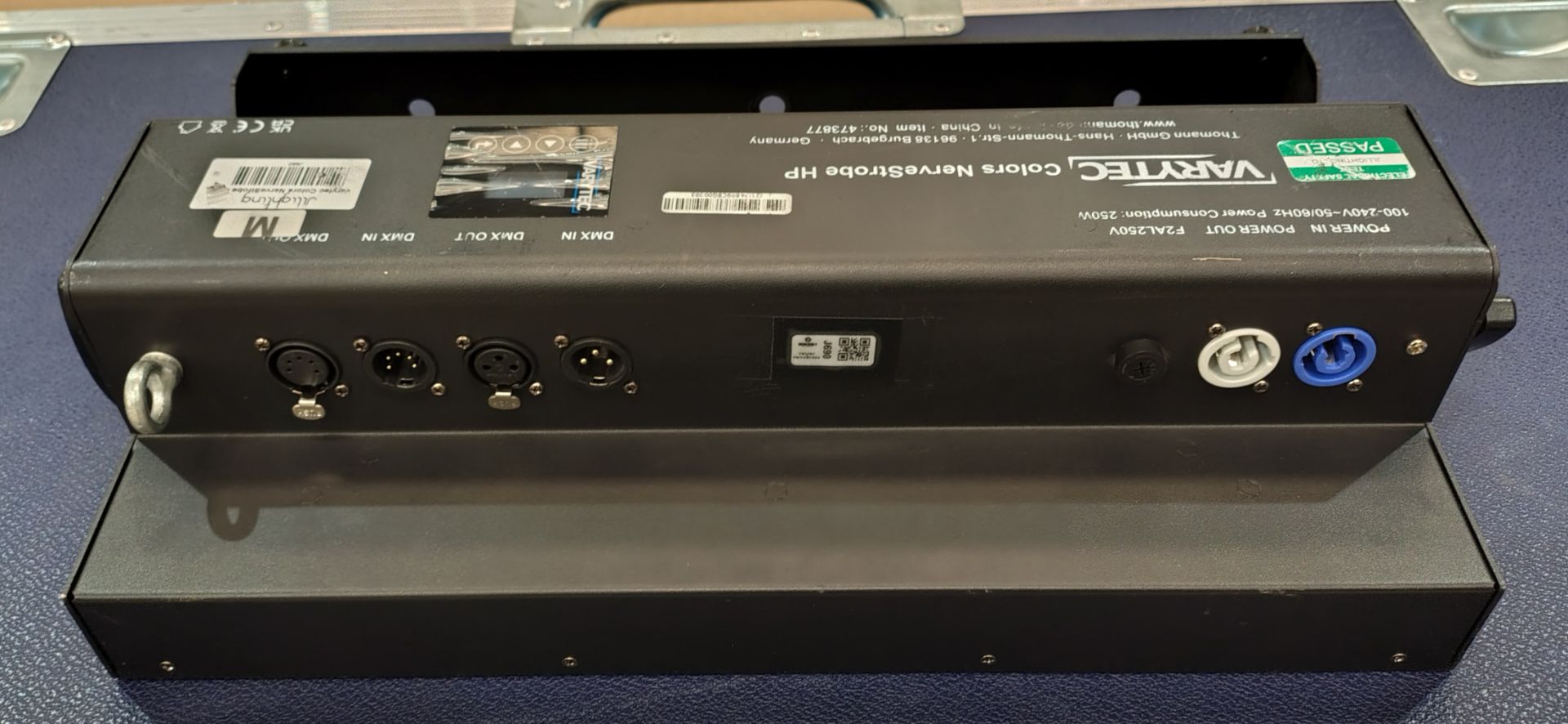 12x Varytec Colours NerveStrobe HP in flight case - L 120 x W 55 x H 77cm - Image 6 of 8