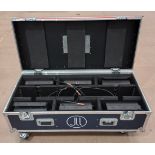 6x DTS Flash 2000L 2-Lite stage blinder in flight case - L 130 x W 60 x H 55cm