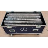 26x Equinox Spectrapix Batten in flight case - L 120 x W 60 x H 72cm