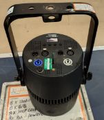 8x Prolights StudioCob FC in flight case - L 113 x W 60 x H 72cm