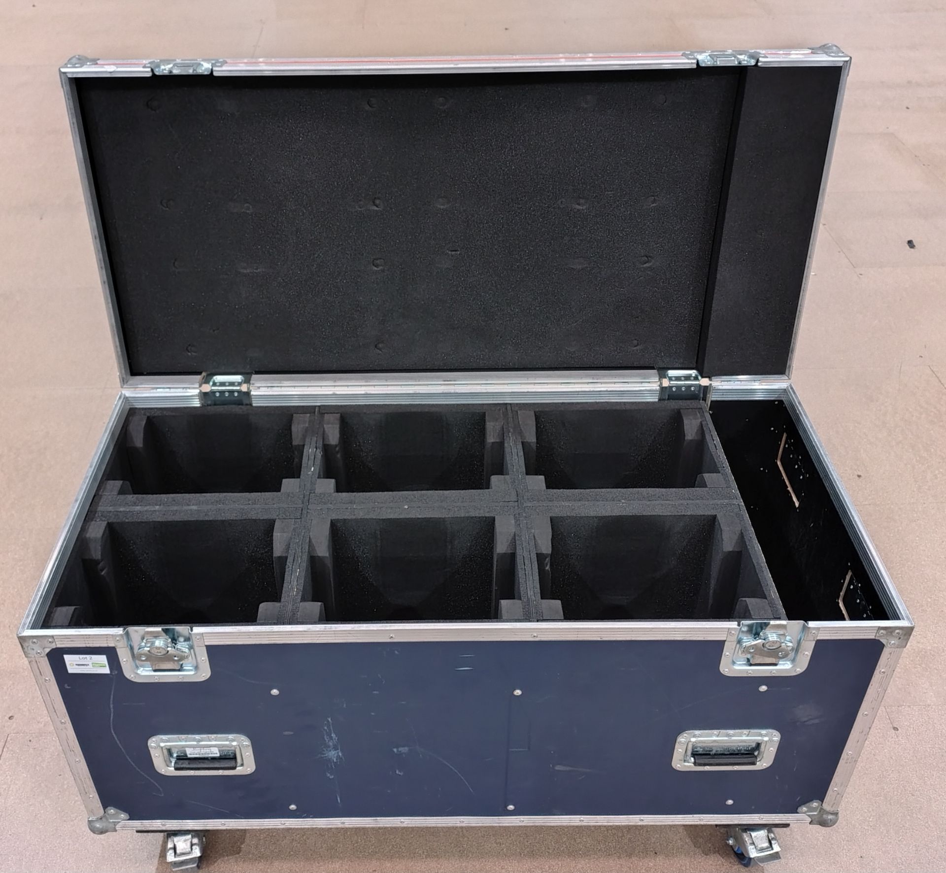 6x JLL Pixel Wash in flight case, omega clamps are included (may not be pictured) - Image 12 of 12
