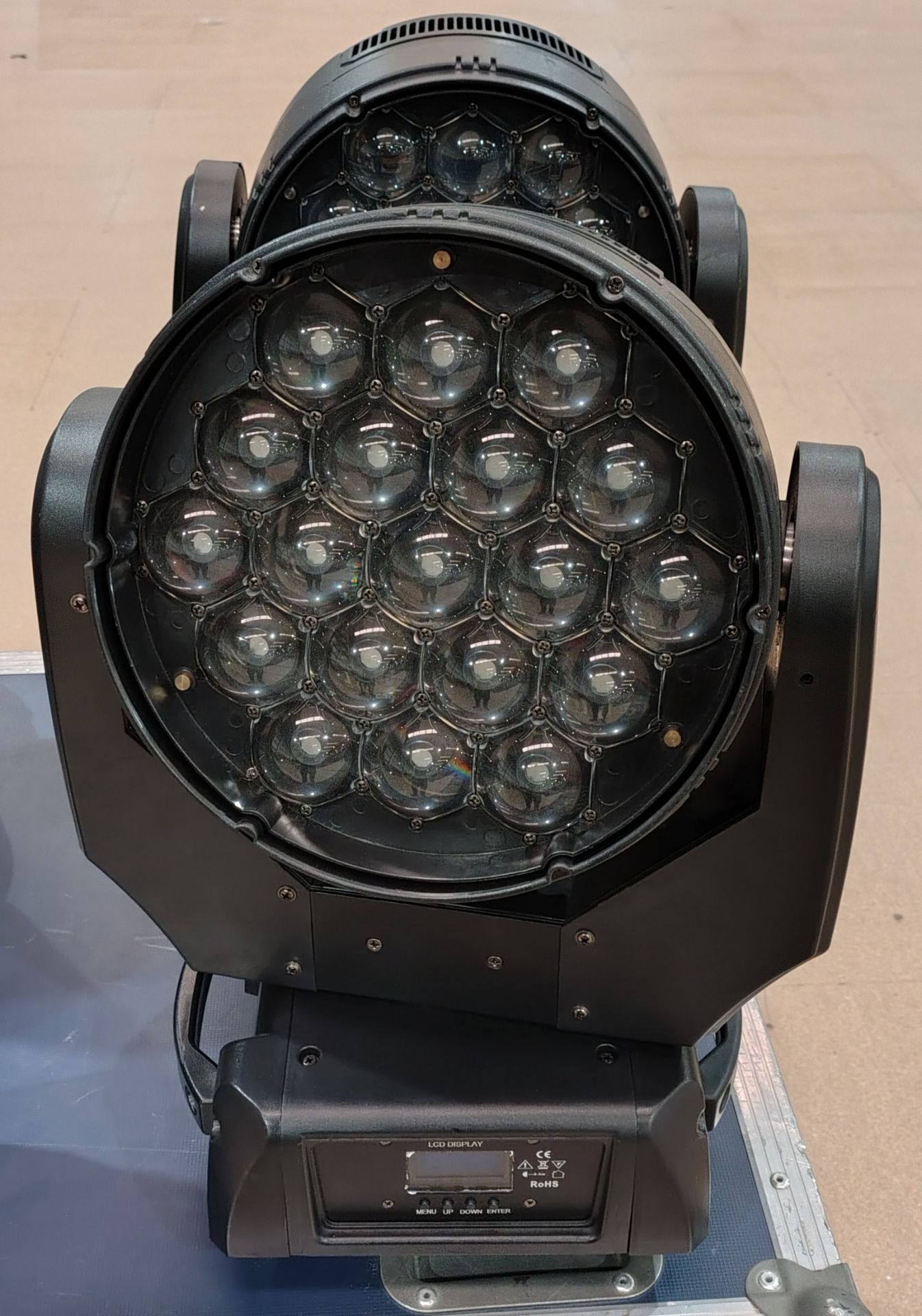 6x JLL Pixel Wash in flight case, omega clamps are included (may not be pictured) - Image 4 of 12