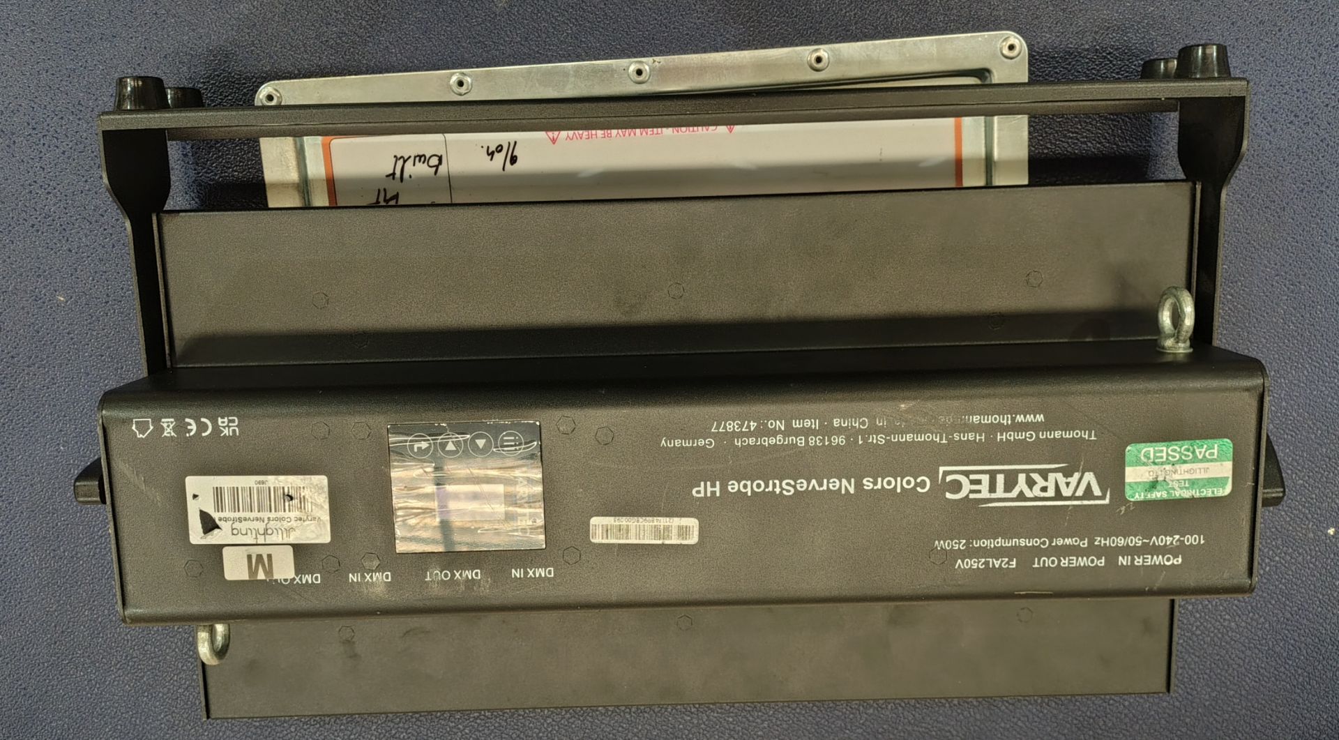 12x Varytec Colours NerveStrobe HP in flight case - L 120 x W 55 x H 77cm - Image 5 of 8