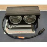 6x DTS Flash 2000L 2-Lite stage blinder in flight case - L 130 x W 60 x H 55cm