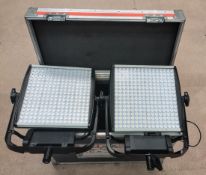 1x Astra 1X1 & 1x Astra 6X in flight case - L 65 x W 32 x H 55cm