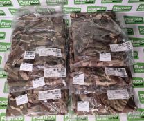 6x British Army MTP combat vests - mixed sizes - no filler Unused Asset with no signs of w