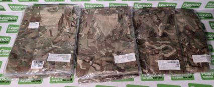 9x British Army MTP shirts barrack - see pictures for sizes