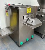 Bulldog 130 autofeed grinder - 130mm plate diameter - 3 phase - machine new 2024 and unused