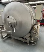 Dorit VV7 tumbler - 4000L capacity - 3 phase - full process controls with vacuum pump