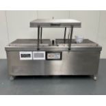 Intervac large double chamber vacuum packing machine with spare parts - 100cm sealing bars - 3 phase