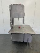 Butcher Boy stainless bandsaw - throat to blade 50cm - 3 phase - 120cm L x 115cm W x 205cm H