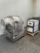 VA vacuum tumbler with cooling inc refrigeration unit & pipework - machine is new & unused - 3 phase