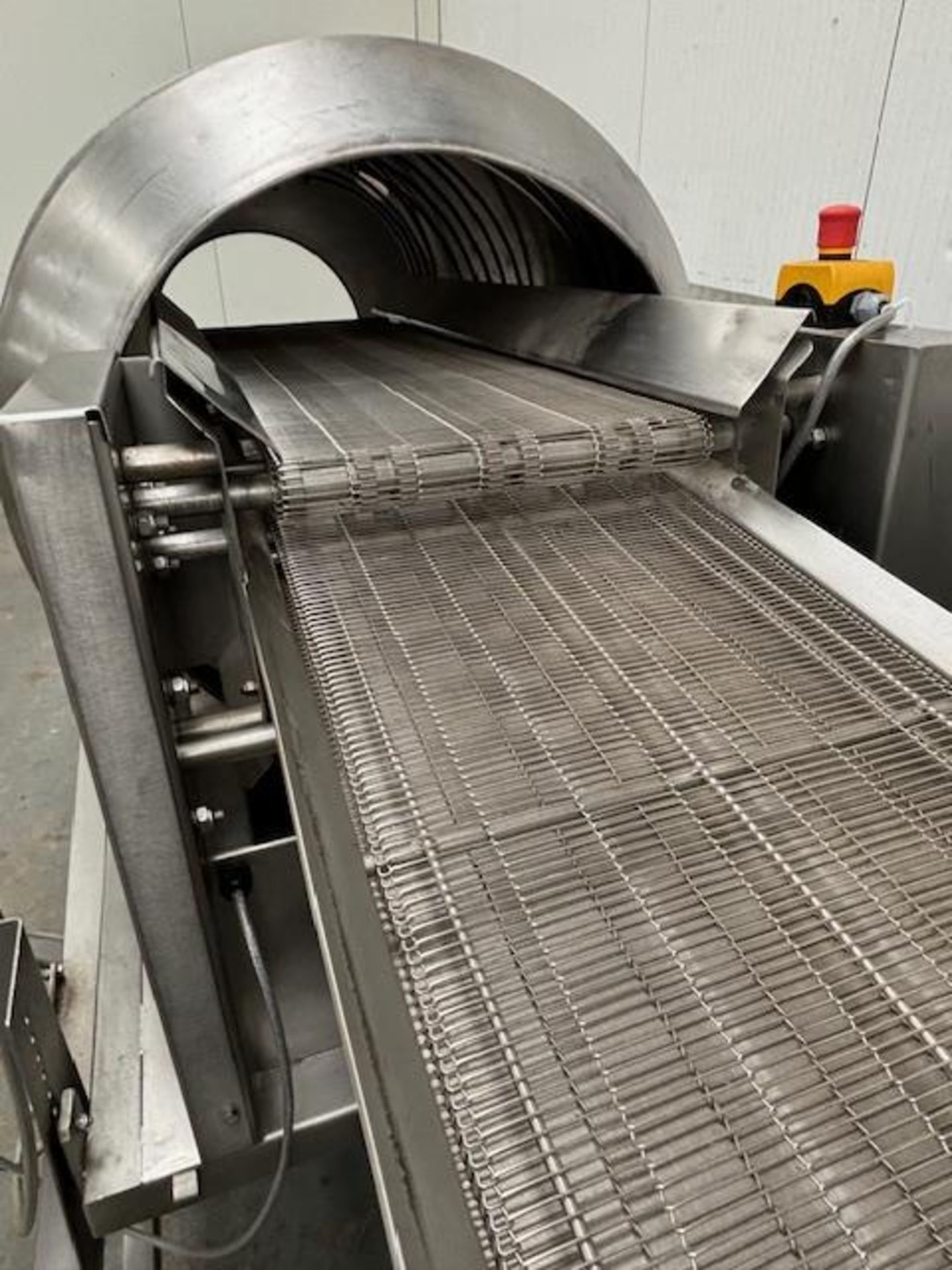 JBT drum coater with product conveyor - CE marked - 3 phase - 300cm L x 100cm W x 185cm H - Image 4 of 7
