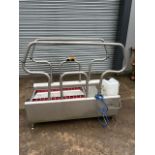 Neiros walk through boot wash - year 2019 - single phase - 160cm L x 80cm W x 142.5cm H