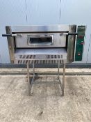 Cuppone pizza oven - 3 phase - 135cm L x 92.5cm W x 32.5cm H