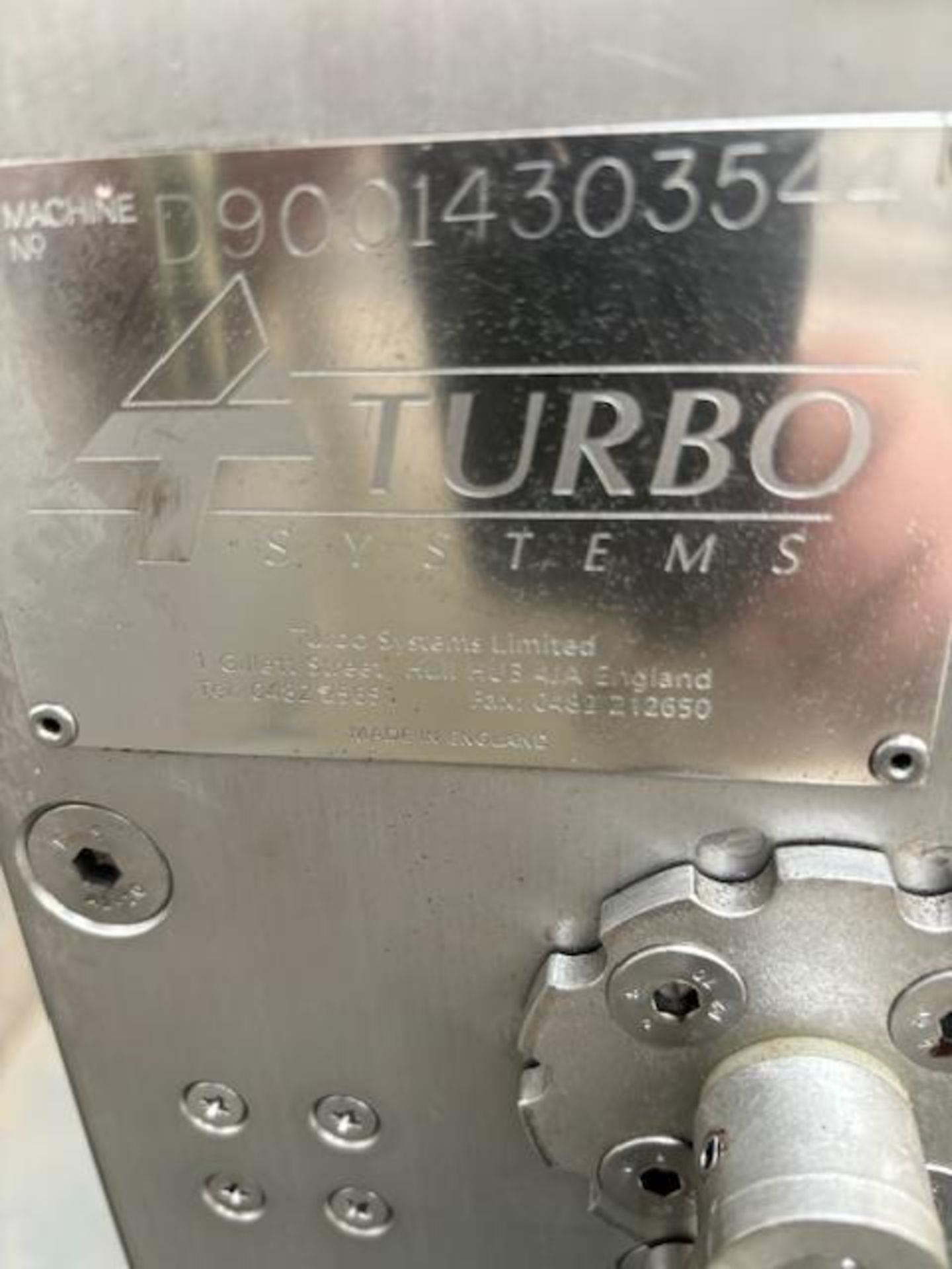 Turbo Tool D90 depositor - air powered - CE marked - 120cm L x 65cm W x 157.5cm H - Image 6 of 6