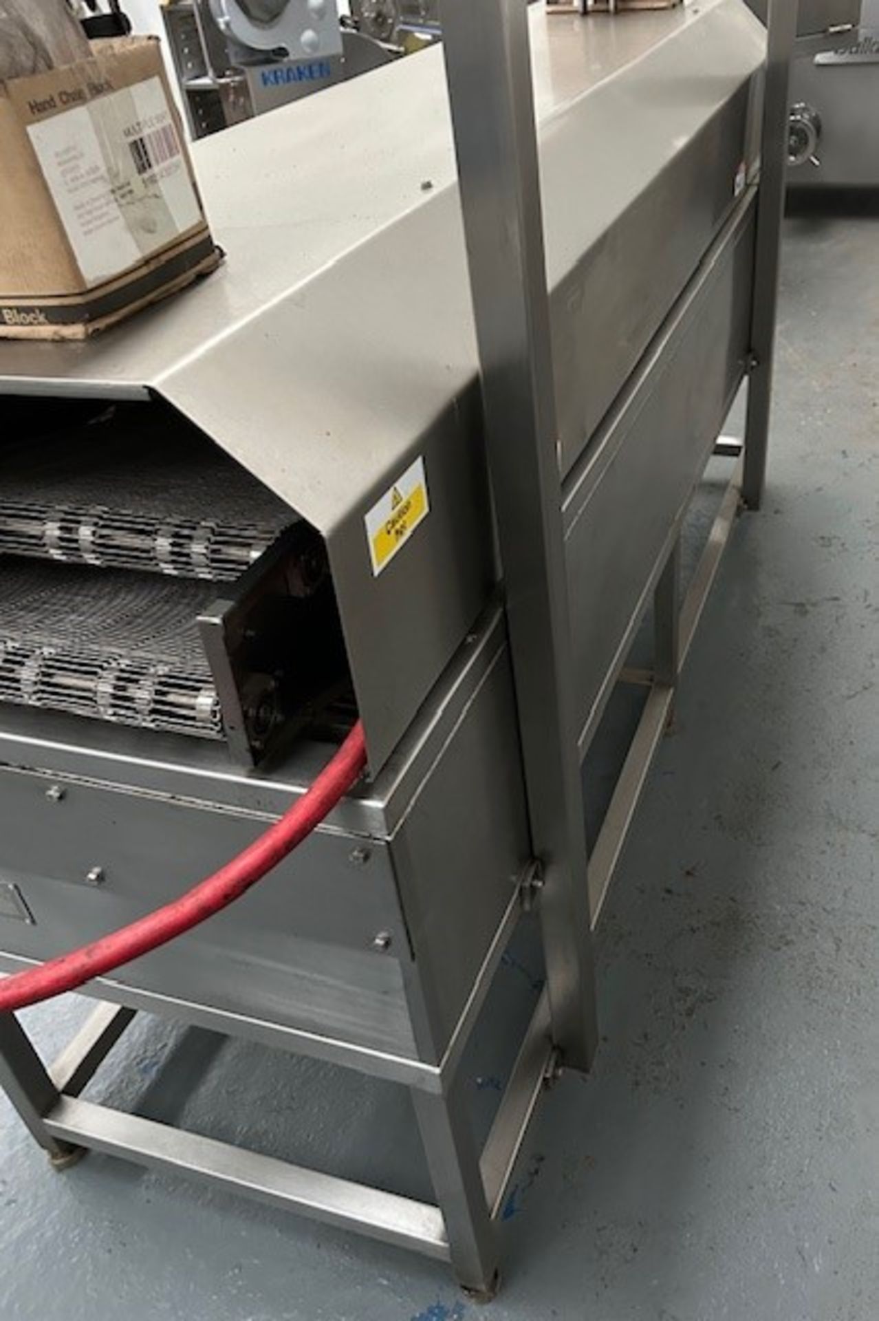 Heat and control fryer - 40cm belt width and 200cm frying length - 3 phase - Image 4 of 5