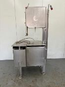 Butcher Boy stainless bandsaw - throat to blade 50cm - 3 phase - 120cm L x 115cm W x 205cm H