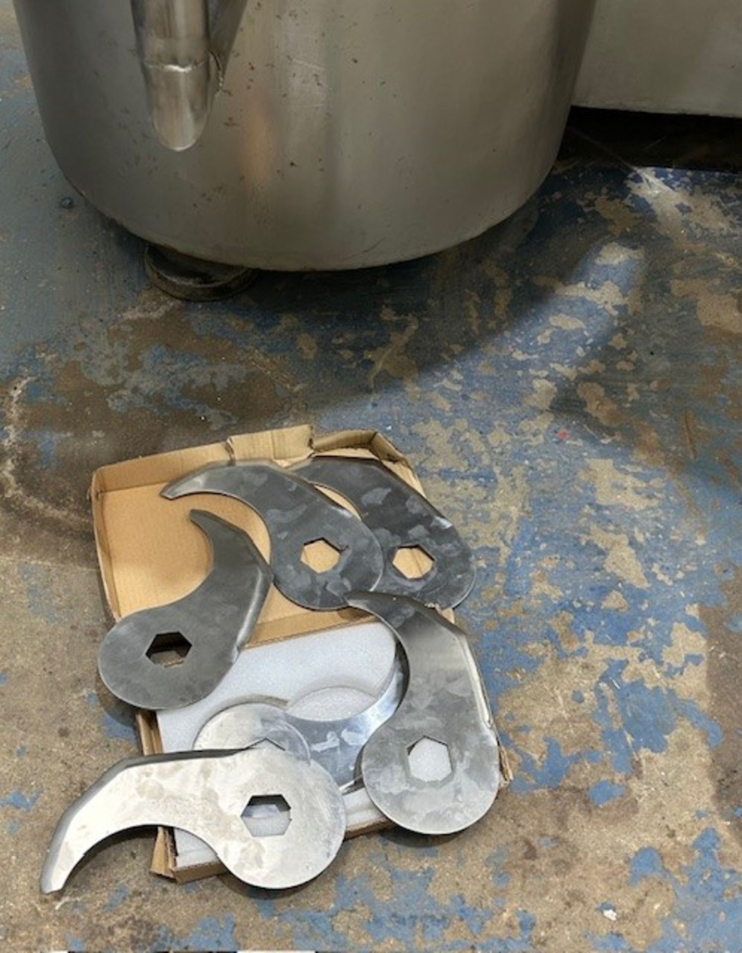 Kramer+Grebe bowl cutter SM200 - 200L - 3 phase - self emptying device and noise cover - Image 8 of 8