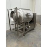 VT 2000 litre vacuum tumbler with built in vacuum pump and full process controls