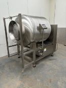 VT 2000 litre vacuum tumbler with built in vacuum pump and full process controls