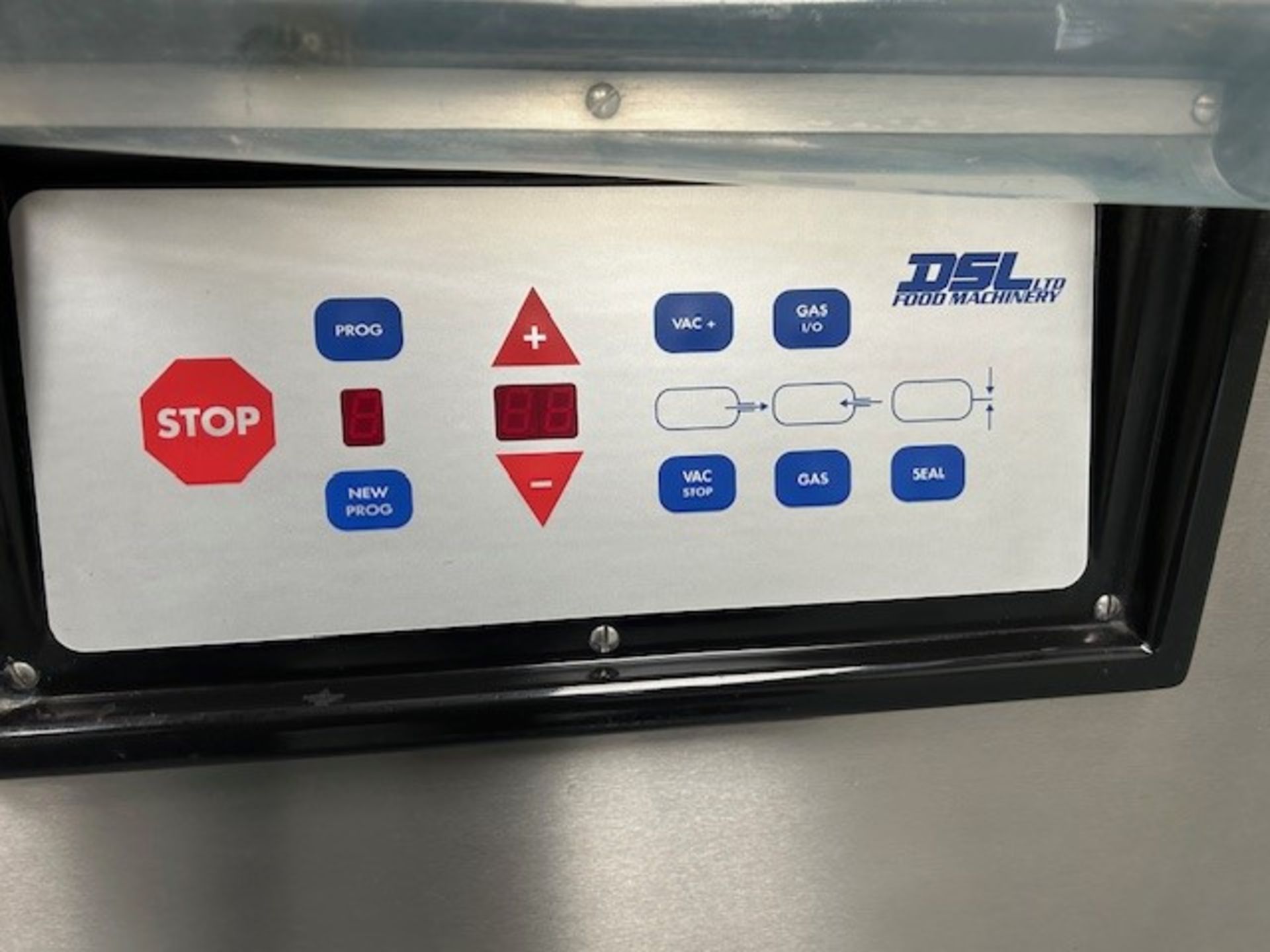 Intervac large double chamber vacuum packing machine with spare parts - 100cm sealing bars - 3 phase - Image 3 of 8