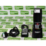 Denso BHT-1281QULWB-CE RFID data logger with docking base and AC adaptor