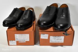 7x British Forces service shoes - full details in the description