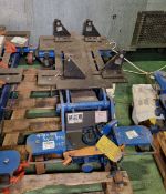 1000kg floor type transmission jack - L 1170 x W 550 x 420mm