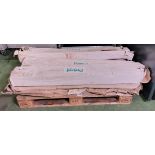 6x Petrel LTD XNLED 147 emergency luminaires - W 190 x D 1320 x H 120mm