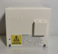 Matt:e SP-EVCP-R single phase EV voltage monitoring and protection unit - W 180 x D 100 x H 170mm
