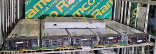 HP blade server equipment - full details in the description