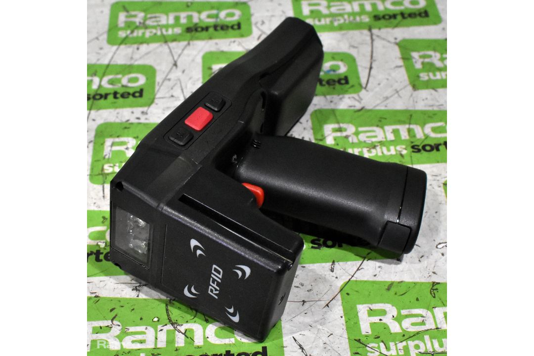 Denso BHT-1281QULWB-CE RFID data logger with docking base and AC adaptor - Image 5 of 6