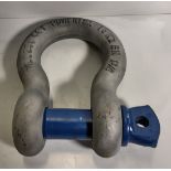 4x 25T Powertex bow anchor shackles with screw pin - W 230 x D 310 x H 120mm - 12.7kg
