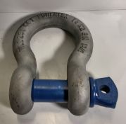 4x 25T Powertex bow anchor shackles with screw pin - W 230 x D 310 x H 120mm - 12.7kg