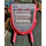 HSC Elite Heat EH110 2.8kW quartz halogen infrared heater - Serial No: 1001097 - 110V