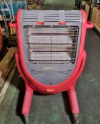 HSC Elite Heat EH110 2.8kW quartz halogen infrared heater - Serial No: 1001097 - 110V