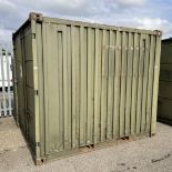 Pump pressurisation unit in modified 10ft ISO container - details in desc.