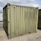 Pump pressurisation unit in modified 10ft ISO container - details in desc.