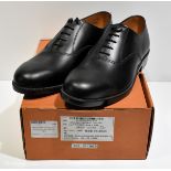 6x pairs of mens leather working shoes without toe cap - size 9.5