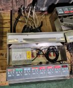 Multiplex 8 nozzle drink dispenser tower - W 620 x D 320 x H 520mm