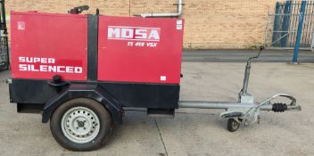 Mosa TS 415 VSX/EL-BC engine driven welder - Year: 2005 - 185 hours - W 980 x L 3160 x H 1300mm