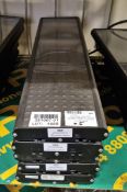 5x MCS Black Matrix LED message display units - W 585 x D 33 x H 150mm - SPARES and REPAIRS