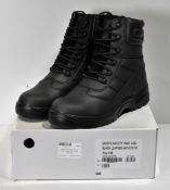 8x pairs of high leg anti-static safety boots - Size 9M