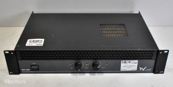 W audio EPX800 power amplifier unit - W 480 x D 315 x H 90mm