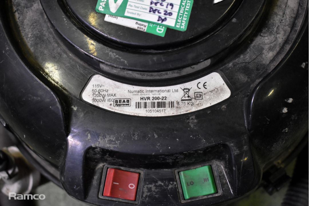 Numatic HVR 200-22 Henry vacuum cleaner - Image 3 of 5