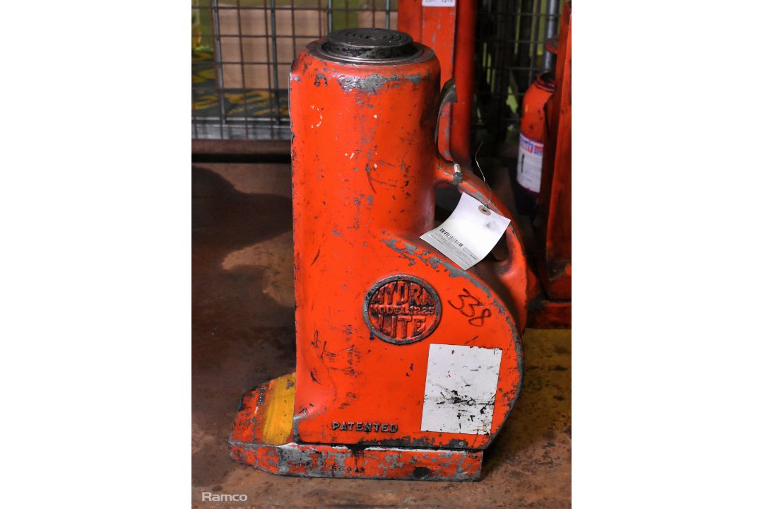 Tangye 25 tonne hydraulic ram jack - W 140 x D 320 x H 450mm - 24kg - Image 1 of 4