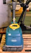 Tennant T1 walk behind micro floor scrubber - 380mm working width