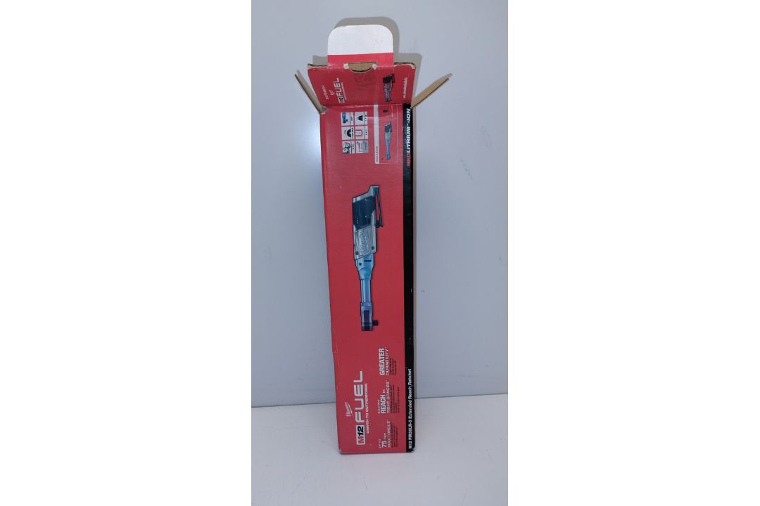 Milwaukee M12 FIR38LR 12V 3/8 inch drive cordless ratchet with 12v 6.0 Ah Li-ion battery - Image 6 of 7